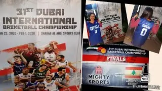 Finals: Mighty Sports Philippines  vs Al Riaydi Beirut 31st Dubai International Basketball 2020