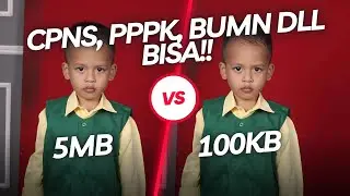 Cara Kompres Foto di Laptop Tanpa Aplikasi Jadi 100kb/200kb/300kb/400kb/500kb DLL No Tipu-Tipu