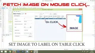 how to fetch or set image on mouse click or button click from database | java netbeans turorial #30