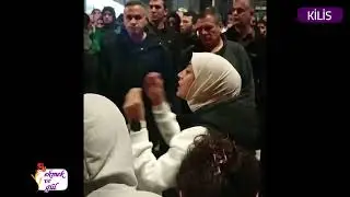 Kilis Kız Yurdunda öğrenciler tacize karşı eylem yaptı