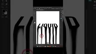 Create Liquid Text Effect in Photoshop #photoshoptutorial