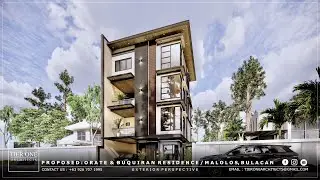 Orate Residence - 300 SQM House - 130 SQM Lot - Tier One Architects