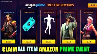 free reward with amazon prime ff | amazon prime free fire reward | amazon prime event free fire