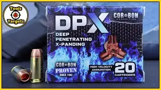 Copper Heartstopper!...CorBon DPX .40 S&W Self-Defense AMMO Test!