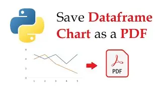 Pandas - Save a DataFrame Visual/Plot as a PDF | Data Automation