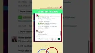 How to see your to-do list in Slack #slackapp #slack #workast #taskmanagement #MAKEYOURMOVE