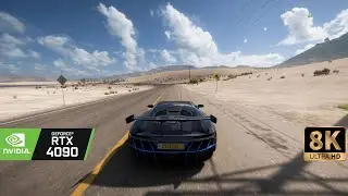 [8K60] Forza Horizon 5 - Looks Amazing on RTX 4090 in native 8K with DLAA - max settings gameplay