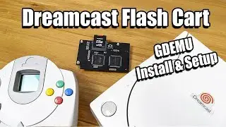 Sega Dreamcast Flash Cart! GDEMU Play Games From SD Card - Install And Setup