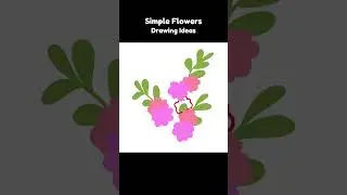 Easy Flowers | Digital Drawing Ideas