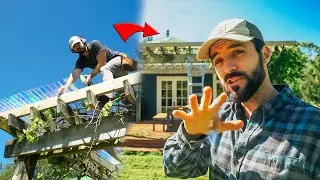 How to Build A Roof on A Pergola | DIY Home Renovation