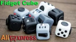 Фиджет-Куб лучшая игрушка антистресс из Китая, обзор! Anti Stress Fidget Cube from AliExpress