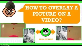 How to overlay a picture on a video | Add a photo on a film VFX 