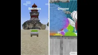 Playing Bedwars and the Dropper on Hypixel