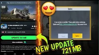 Pubg Mobile Lite New update 721 MB Finally 😍 Pubg Lite 0 26 0 Update 2023 | Features | Crash Fix