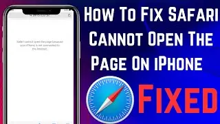 Fix safari cannot open page because it could not establish a secure connection to the server |2023