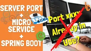 How to Change Port in Spring Boot | Port 8080 already in use