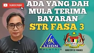 SAH! ADA YANG DAH MULA TERIMA BAYARAN FASA 3 STR.