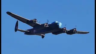 Project Air RC 3m Lancaster flies again