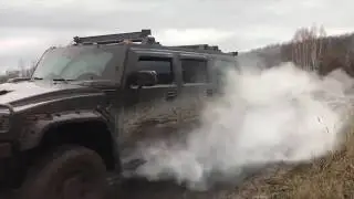 Hummer H2 off road fun