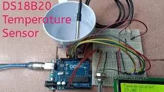 How to use DS18B20 sensor with Arduino Uno and LCD display