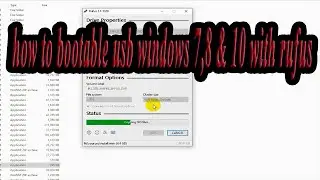 How To Bootable Usb Windows 7,8 & 10 With Rufus