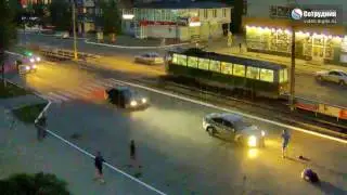 ДТП Бийск на перекрестке ул  Васильева   Липового 28 06 2017