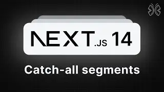 Next.js 14 Tutorial - 9 - Catch all Segments