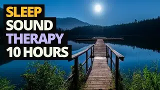 10 HOUR TINNITUS SOUND THERAPY | Crickets Chirping in the Night