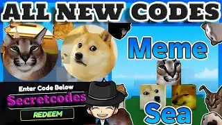 🤡NEW🤡 ALL WORKING CODES FOR MEME SEA IN SEPTEMBER 2024! ROBLOX MEME SEA CODES