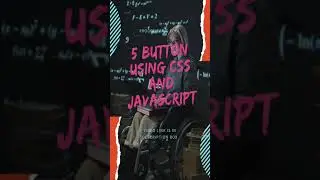 JavaScript And CSS Button 