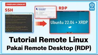 TUTORIAL INSTALL XRDP UBUNTU 22.04 | CARA REMOTE DESKTOP UBUNTU VPS | ENABLE REMOTE DESKTOP UBUNTU