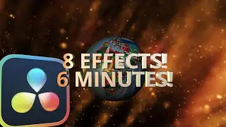 8 CRAZY EFFECTS in UNDER 6 MINUTES!