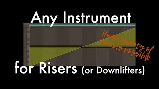 Continuous Smooth Rising Tone with ANY Ableton Instrument (Risers or Downlifters)