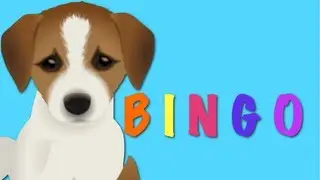 BINGO - Dog Song Nursery Rhyme | Kids Animation Rhymes For Children