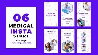 Medical Instagram Story After Effects template