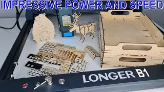 Impressive Power and Speed - Longer B1 30W Laser Engraver