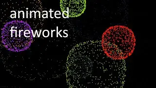 Fireworks animation