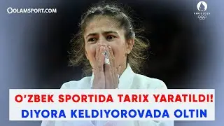 Diyora Keldiyorova tarix yozdi! Olimpiadada OLTIN MEDAL!