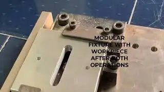 Lab 05 (b): Modular Fixture for Slotting Operation on a Milling Machine (Square Blank)