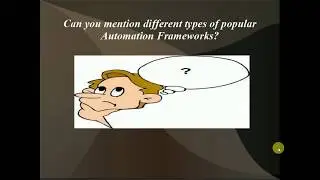 Test Automation Framework Interview Questions |Types Of Automation Frameworks |Automation testing