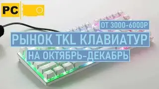 Рынок TKL клавиатур от 3000-5000р на Октябрь-Декабрь