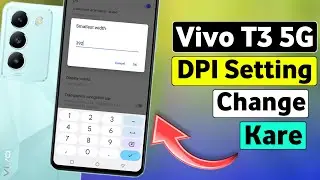 Vivo T3 5G DPI Setting Change Kaise kare | How To Change DPI Setting in Vivo T3 5G | HM Technical