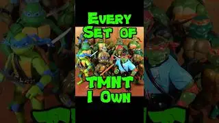 Every set of #tmnt I own! #shorts #actionfigures #toycollection #ninjaturtles #tmntmutantmayhem