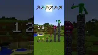Which MINECRAFT PICKAXE Is The Fastest? 😮 