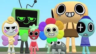 NEW DANDY'S WORLD ROBLOX FAMILY in Garry's Mod !