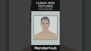 Human Skin Textures for 3D Characters