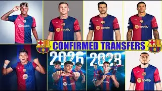 BARCELONA CONFIRMED TRANSFERS SUMMER 2024 ✅Nico Williams,   Dani Olmo,Cancelo,Merino,Pau Víctor...🔥