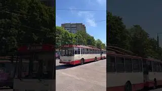 Škoda Trolleybuses in Vilnius 🇱🇹