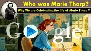 Celebrating Marie Tharp Google Doodle | Who was Marie Tharp ? American geologist Marie Tharp History