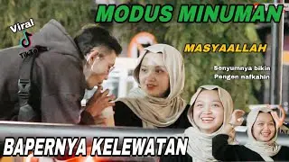 PRANK MODUS MINUMAN SAMBIL MODUS IKAT TALI SEPATU - ENDINGNYA BAPER PARAH PART 4